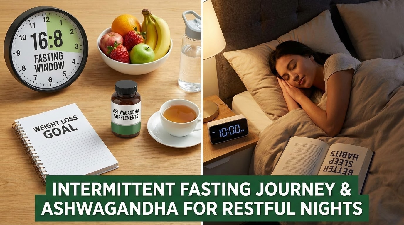 fasting for weight loss fasting for weight loss combined with ashwagandha for better sleep during intermittent fasting