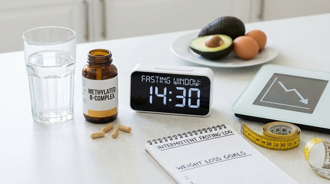 methylated B vitamins enhancing intermittent fasting for weight loss results