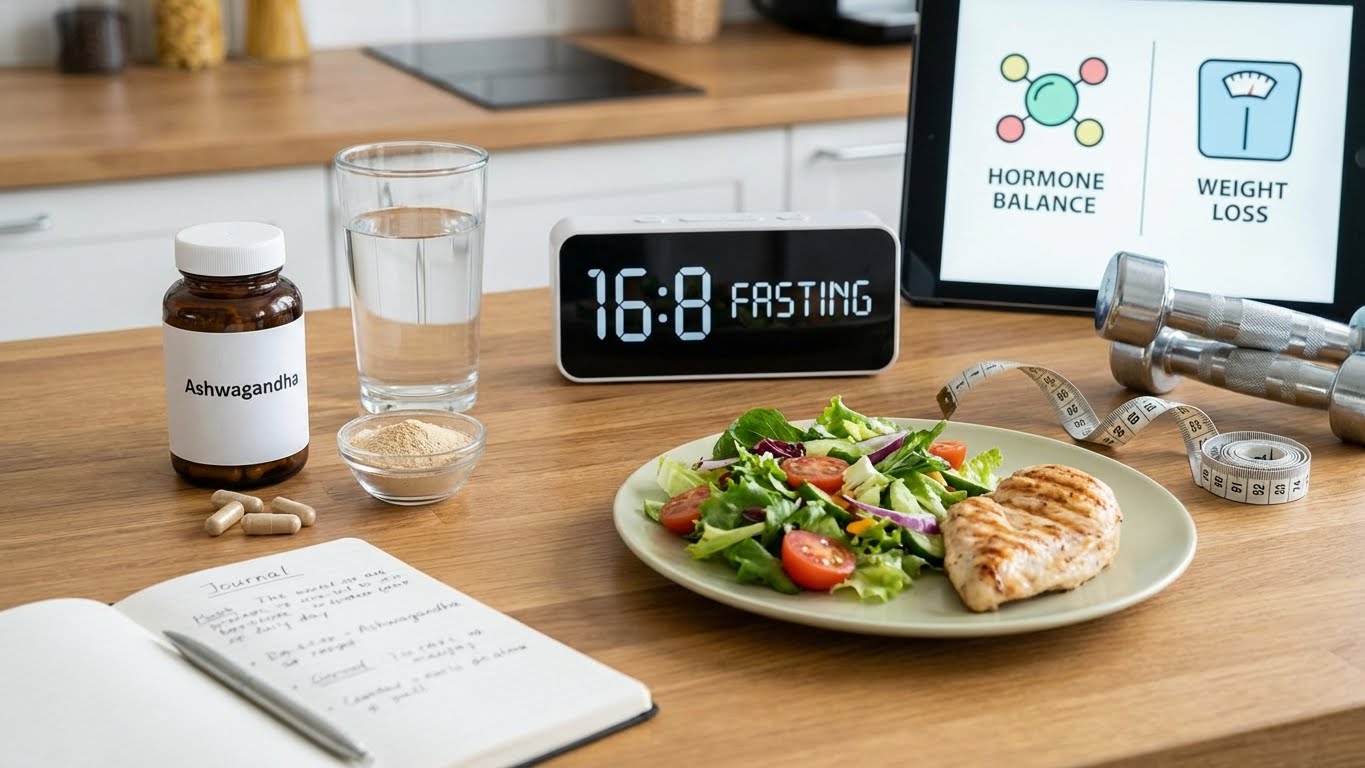 intermittent fasting related image ashwagandha benefits during intermittent fasting for weight loss and hormone balance