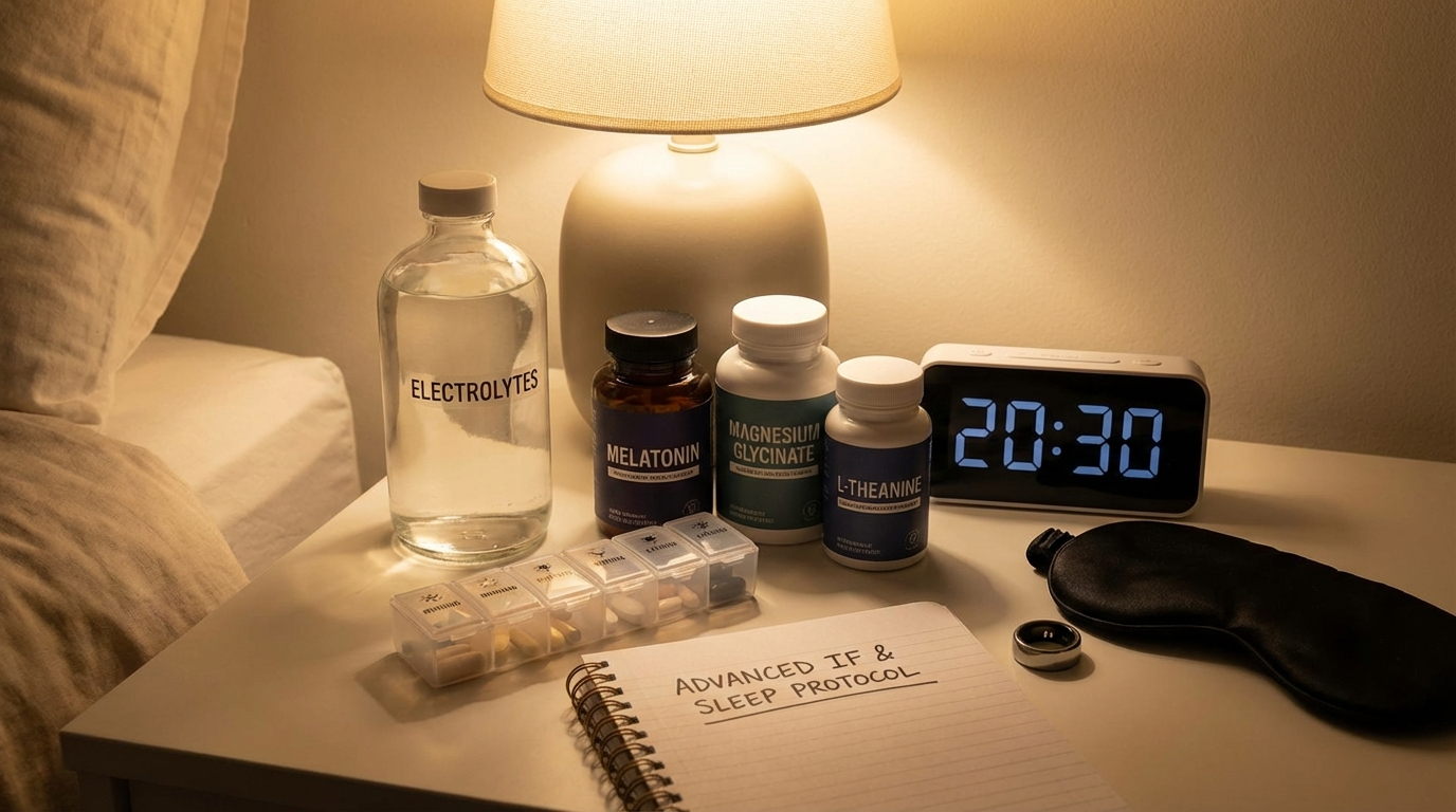 advanced intermittent fasting for weight loss combined with top sleep supplements