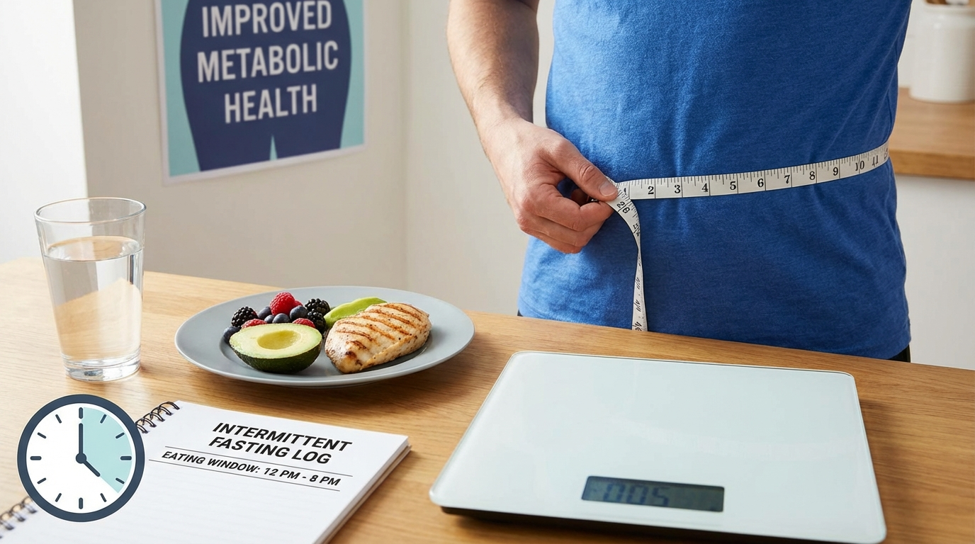 intermittent fasting intermittent fasting for weight loss helping reduce metabolic syndrome waist circumference